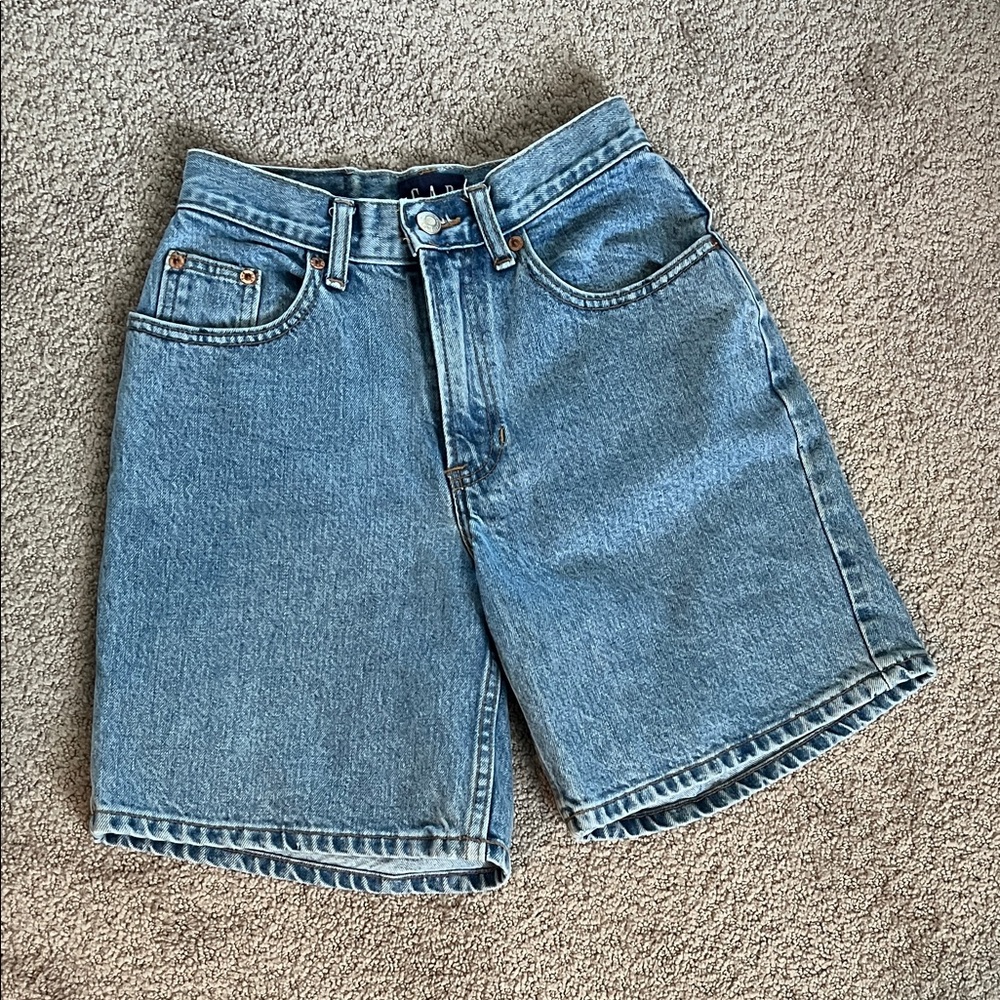 GAP Light Blue Denim Jean Shorts